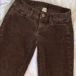 Dark Brown Corduroy Pants